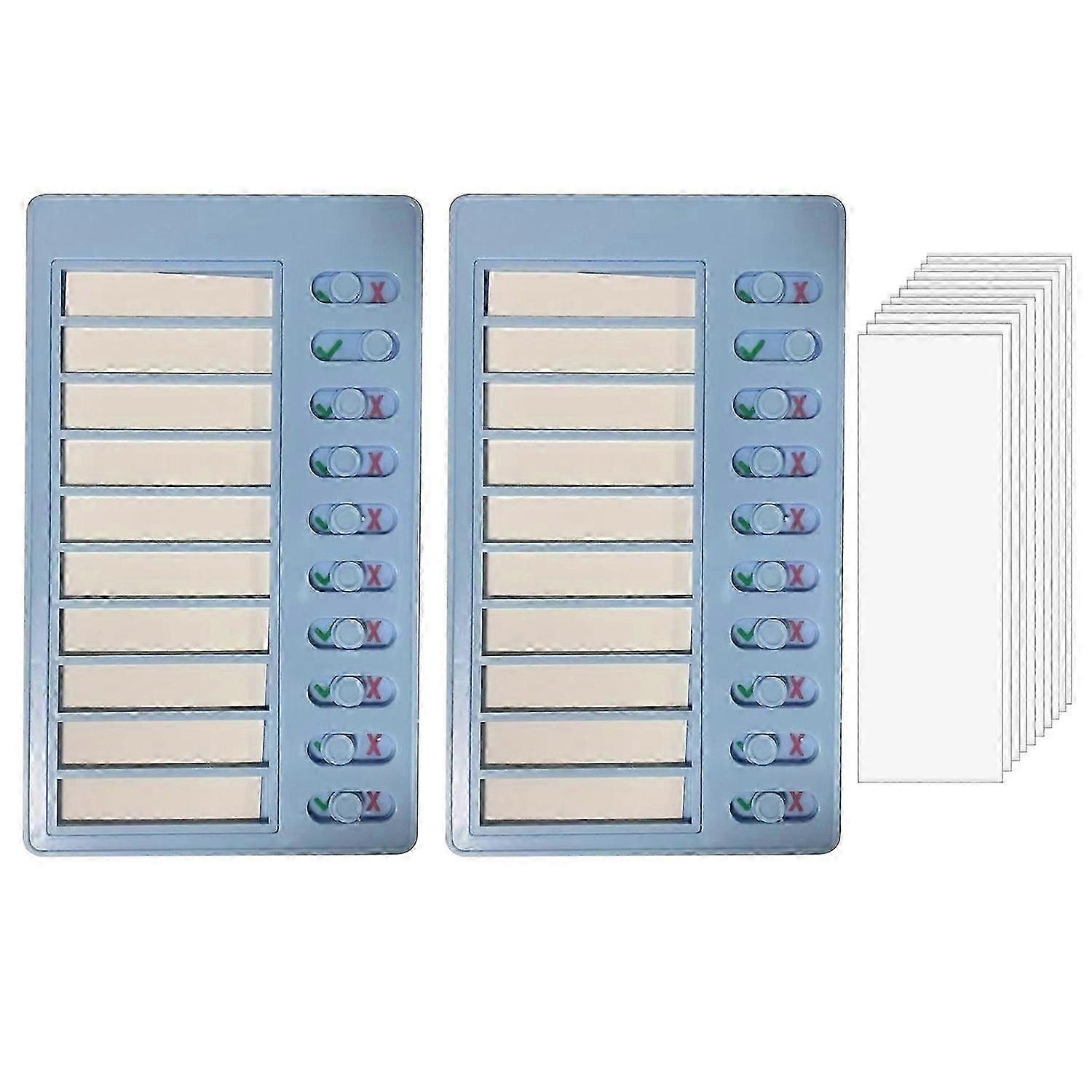 2/4Pcs Note Message Checklist Kids Chore Chart To Do List Board Checklist Board Chore Charts Home