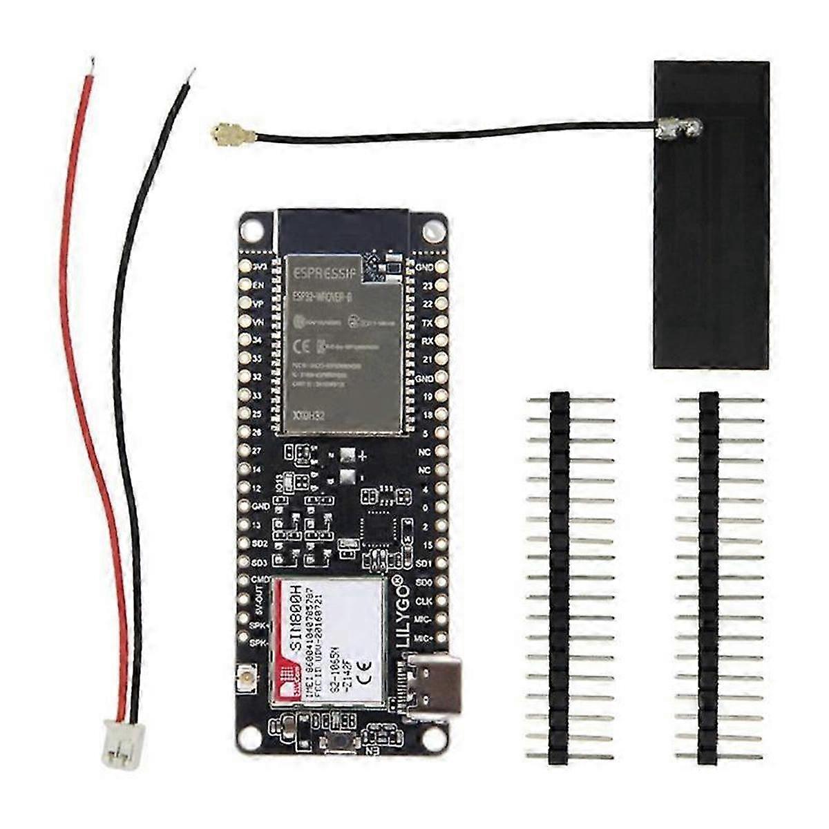 T-Call V1.4 ESP32 WI-FI+BT+BLE MCU-Modul GPRS-Antenne ESP32-WROVER-B SIM-Modul SIM-Kartensteckplatz