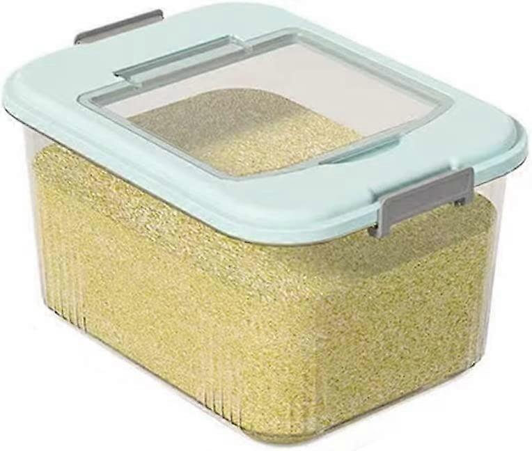 Cereal Storage Containers Dispenser Sealed Grain Rice Box Dog Food Container 35x26.5x20 Cm Color D