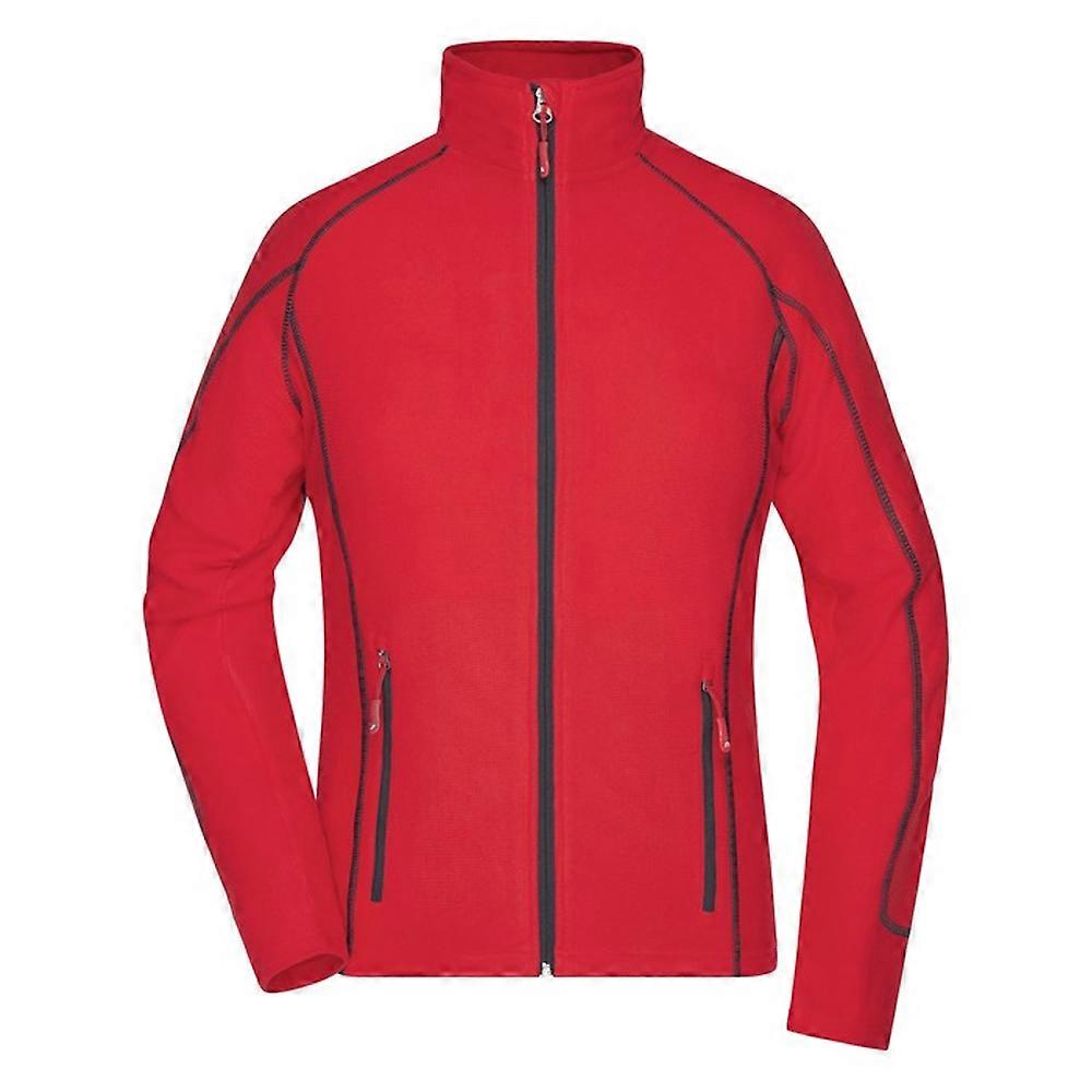 James and Nicholson Damen/Damen Strukturierte Fleecejacke