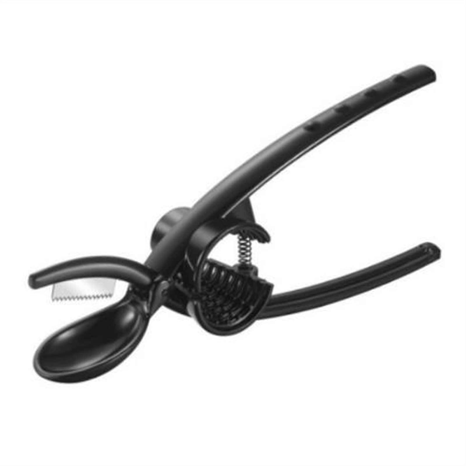 Nut Crackers Stainless Steel Nut Cracker Clip Tool Clamp Plier Almond Walnut Sheller Black