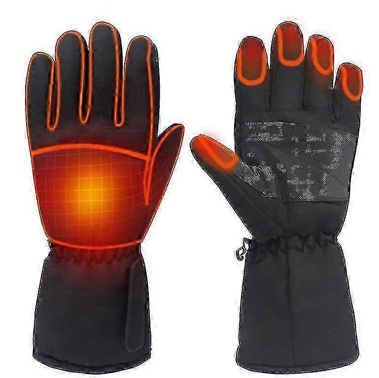 Electric Heated Gloves with Thermal & Waterproof Functionality, Touchscreen-Compatible 1 Pair Gloves