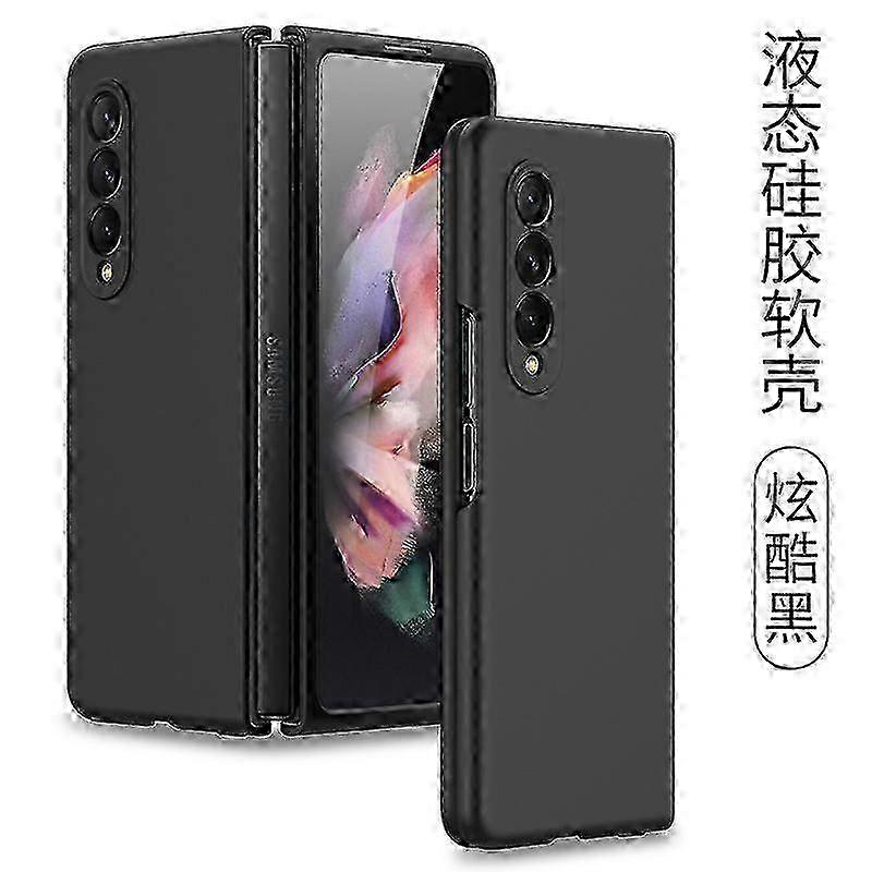 Case for Samsung Fold3/W22 mobile phone shell liquid silicone soft shell all-inclusive folding screen anti-fall protective cover
