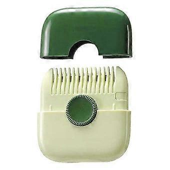 Hair Cutting Trimmer Barber Comb Bangs Hair Cutter Remover,Green