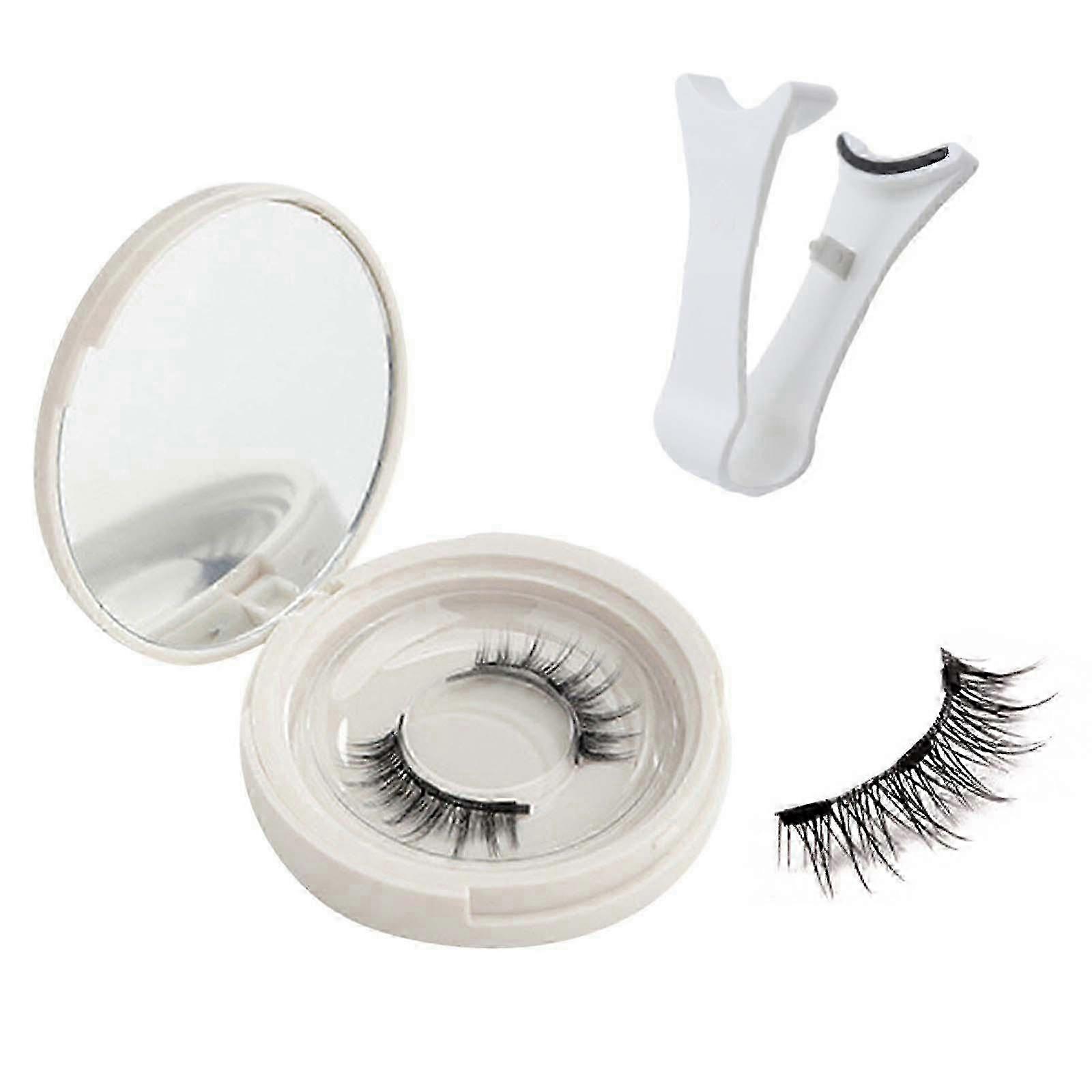 2025 Magnetic Eyelashes Magnetic Lashes Magnetic Eyelashes With Applicator Reusable Natural Look Magnetic Lashes