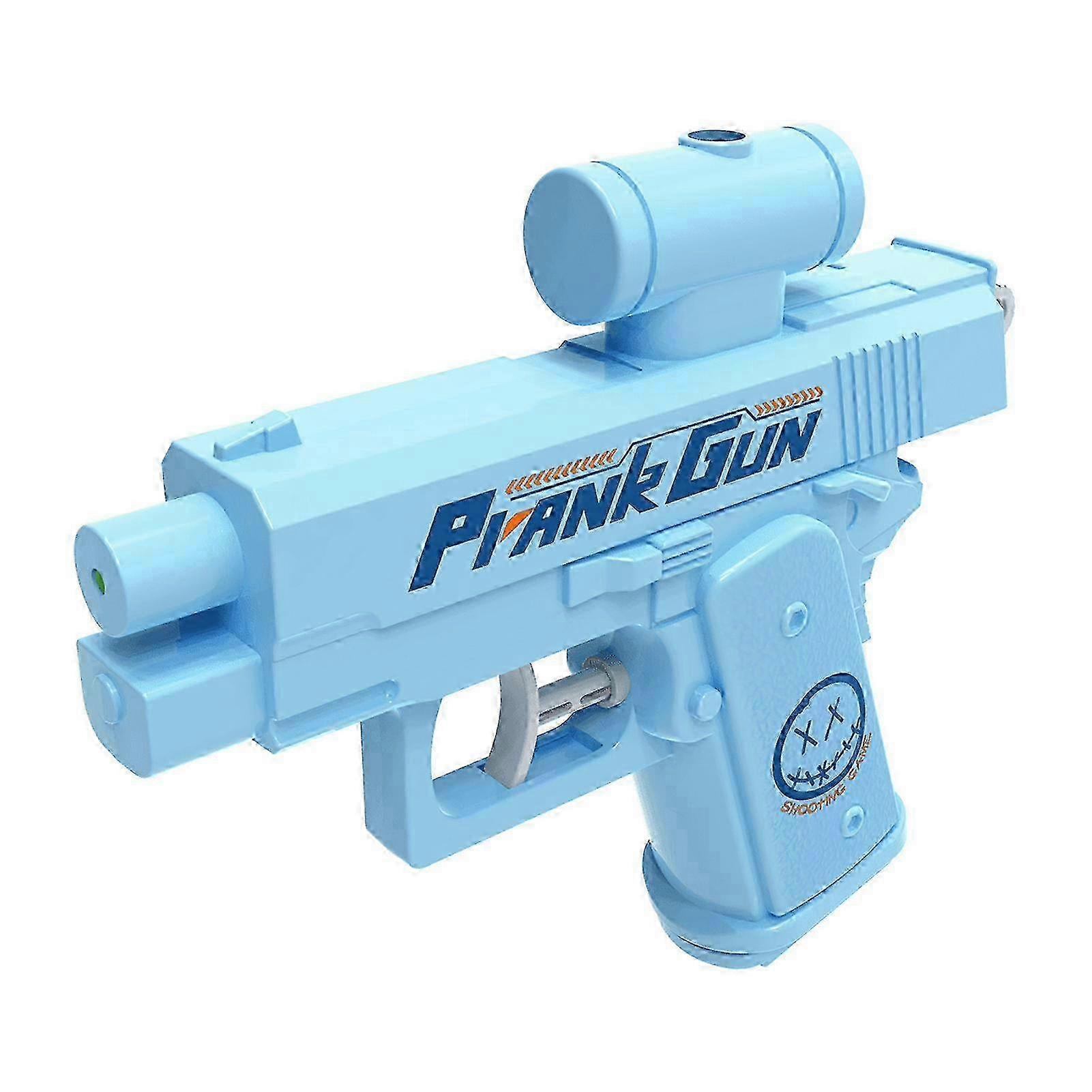 A new Mini Prank Water Gun that is a two-way, double-sided reverse water sprayer that can spray from the front and the back
