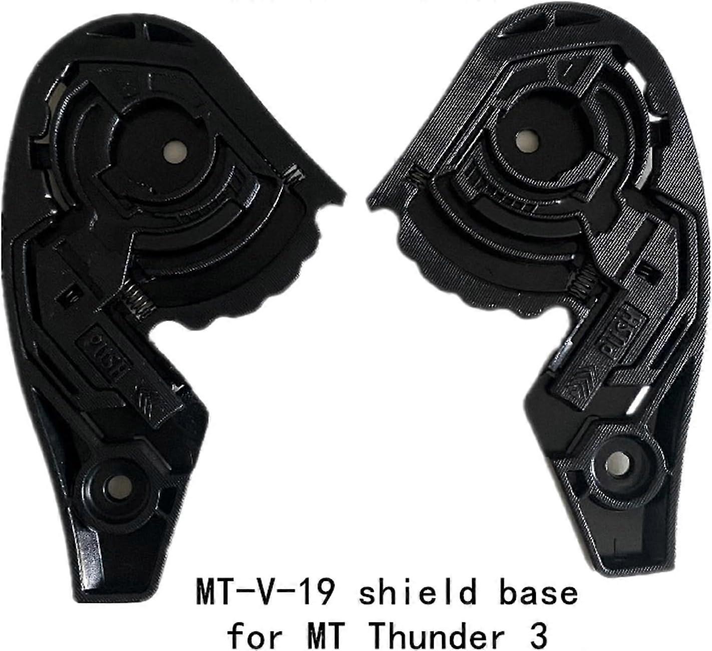 Helmet Shield Base Holder 1 Pair Replacement Parts For MT 3 Windscreen Holder Base Visors MT3 Compatible