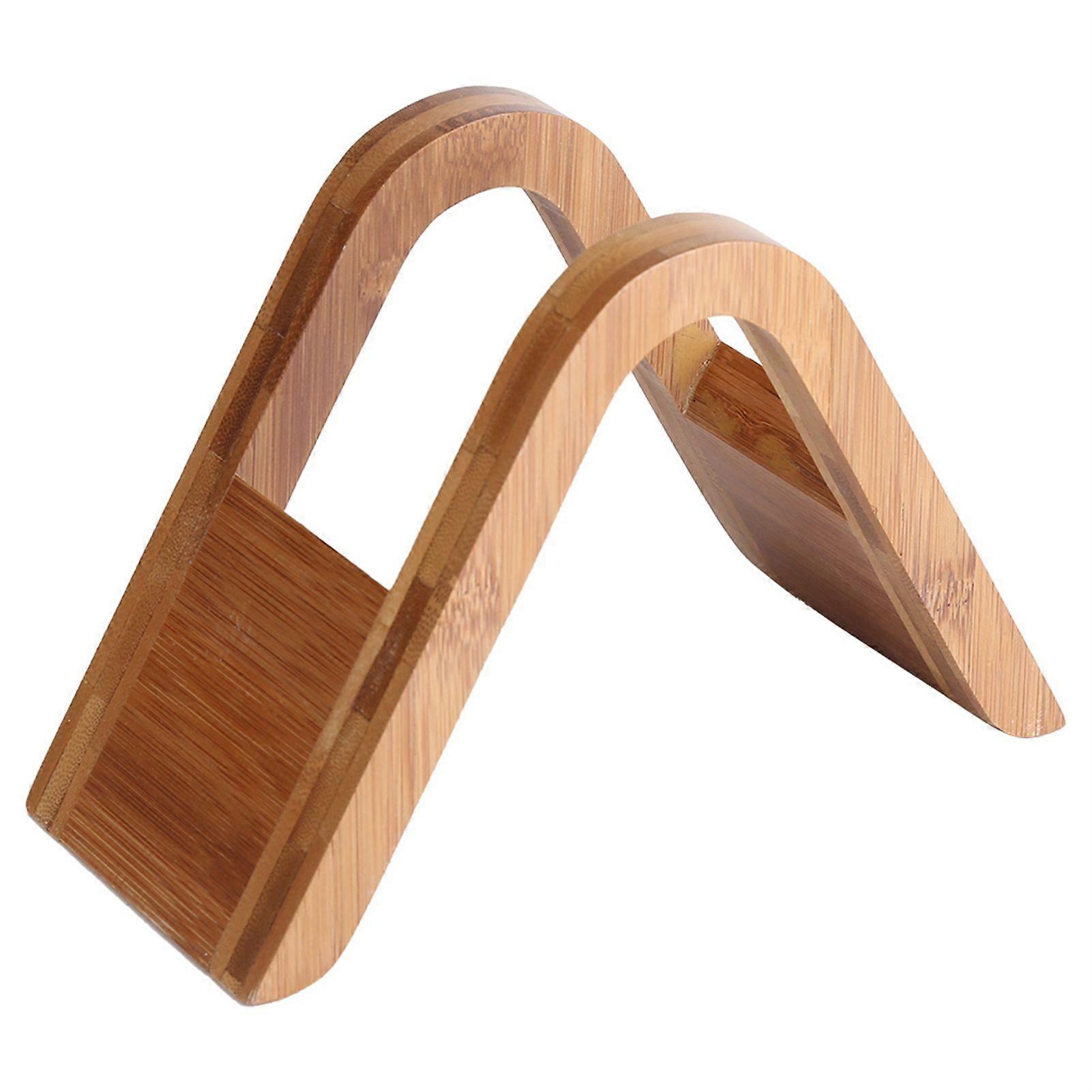 Wood Coffee Filters Dispenser Holder Display Shelf Filtering Paper Storage Rack Stand