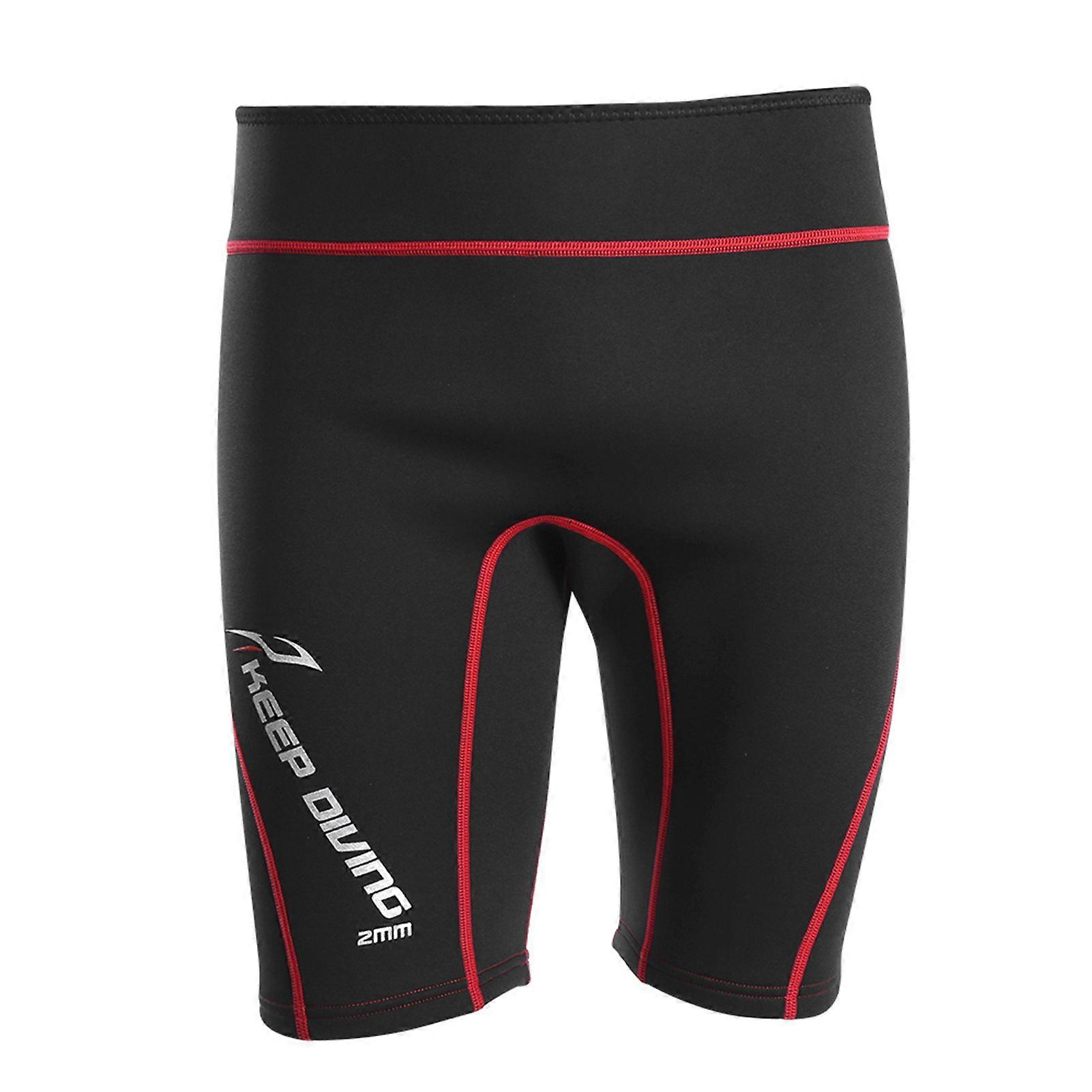 2MM Neoprene Diving Adjustable Comfortable Fifth Pants Equipment for Snorkeling SwimmingL