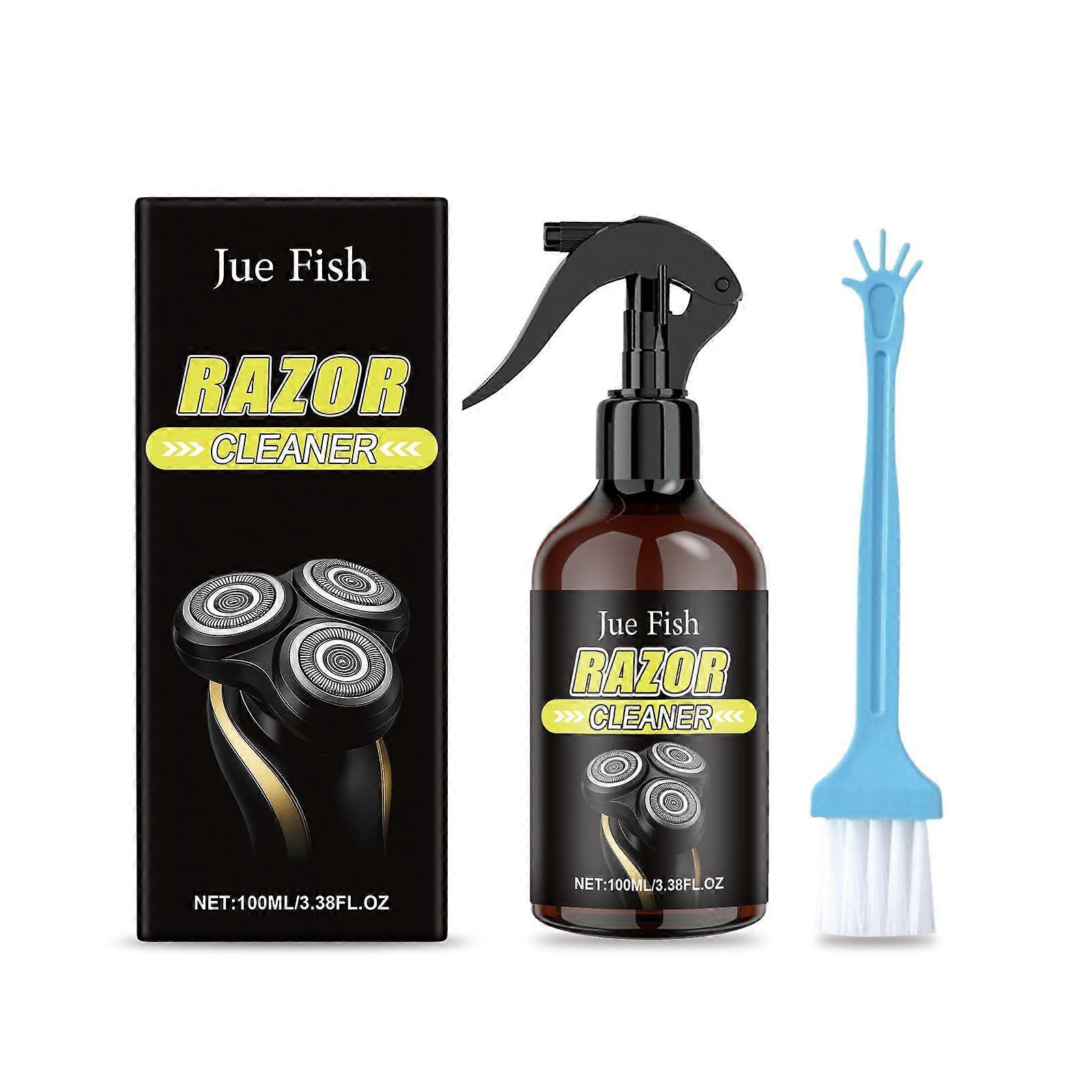 Electric Shaver Cleaner,Clipper Lubricant Spray - Odorless Electric Razor Cleaner Spray for Odor Elimination and Rust Prevention for Home Grooming