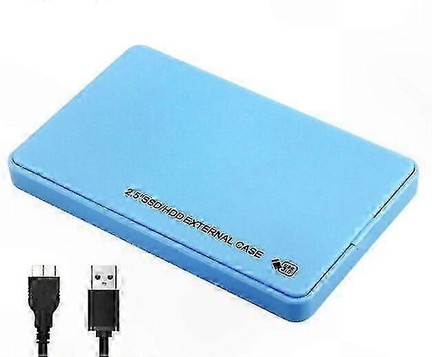 4TB Portable External Hard Drive USB 3.0 SATA HDD SSD Enclosure Case 2.5 Inch Mobile Storage Solution