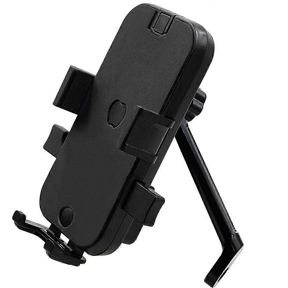 Phone Holder for Automatic Lock Navigation with 360 Degree Rotation Black