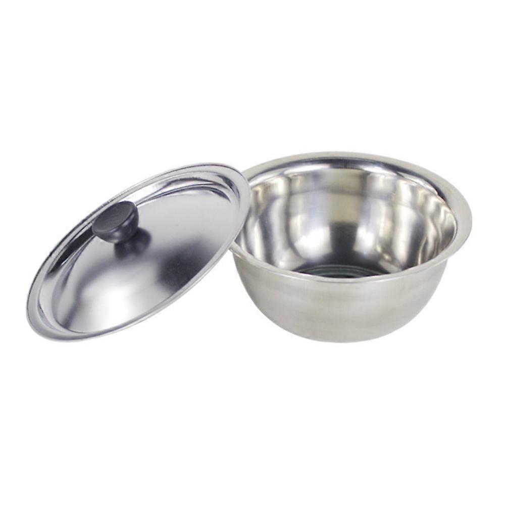 Kitchen Stainless Steel Basin Stainless Steel Multi-Function Basin Home Silver Mixing 1Set