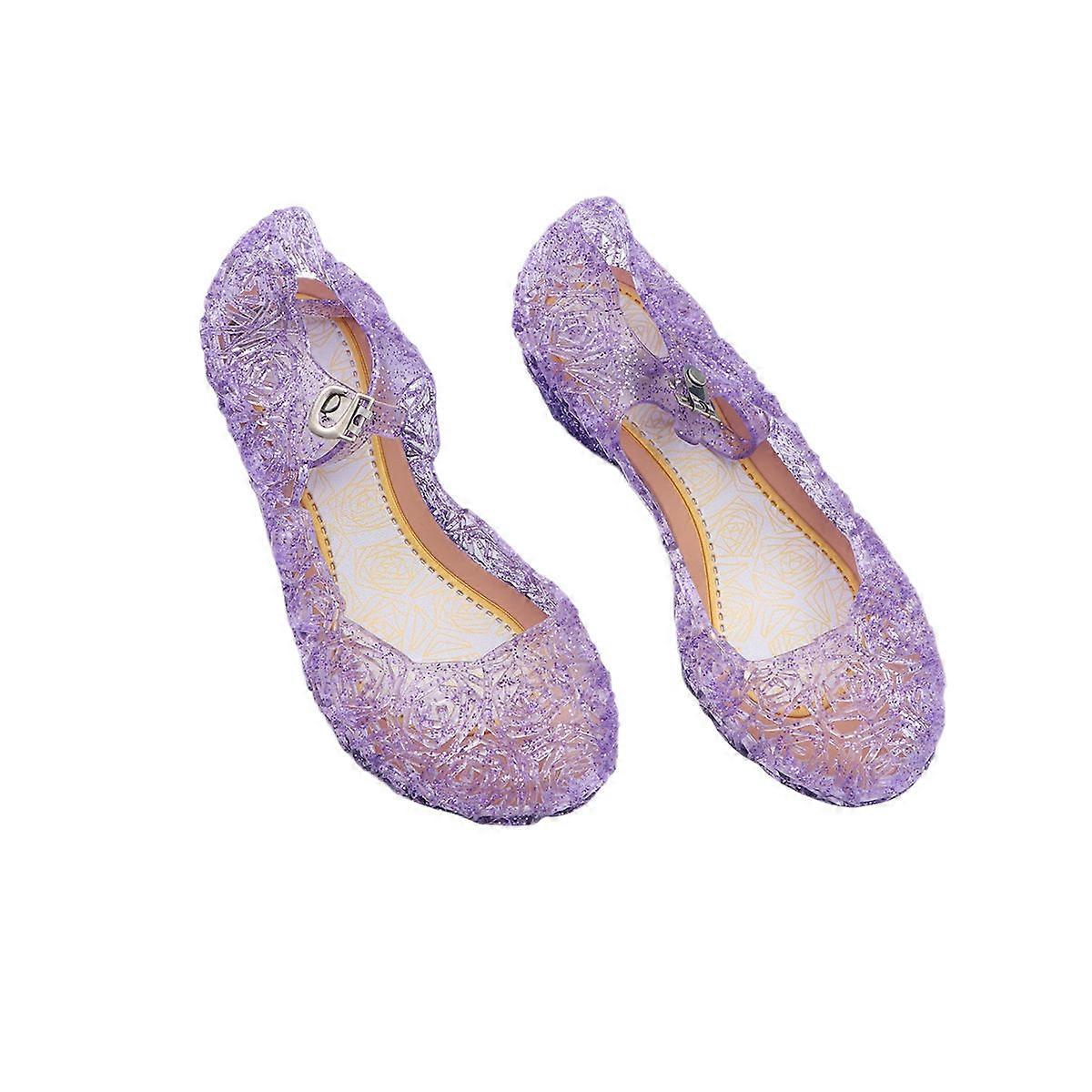 Children Sandals with Jelly Sandal Function for 1Pair Purple Color