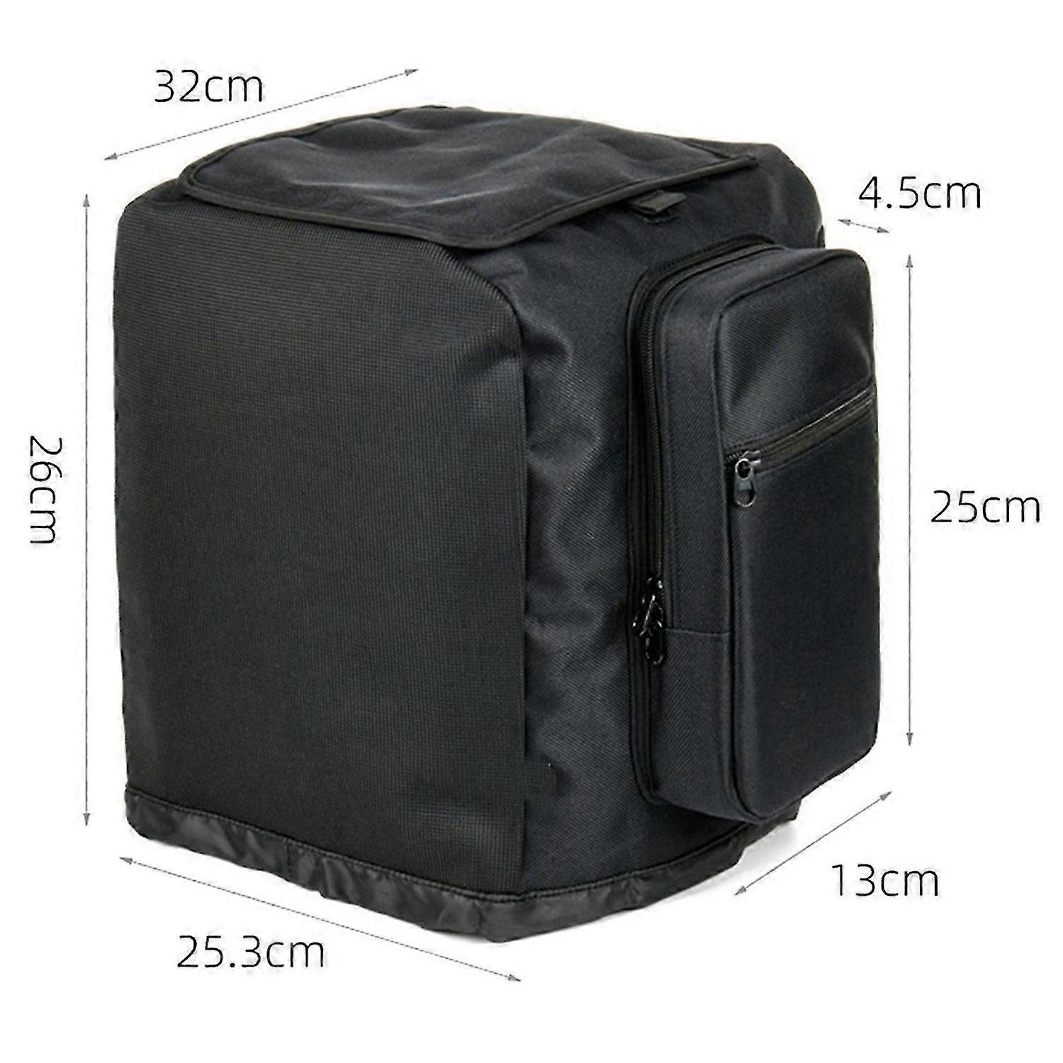 Speaker Cover Shockproof Protective Speaker Case with Side Microphone Storage Bag for PartyBox Encor