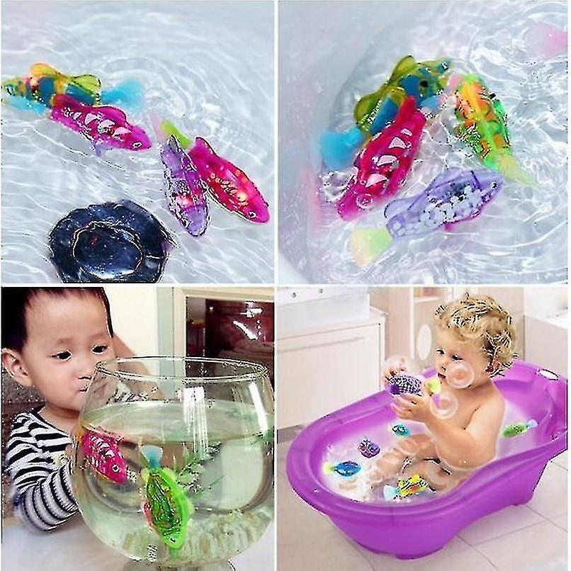 Battery Powered Swimming Robofish Toy