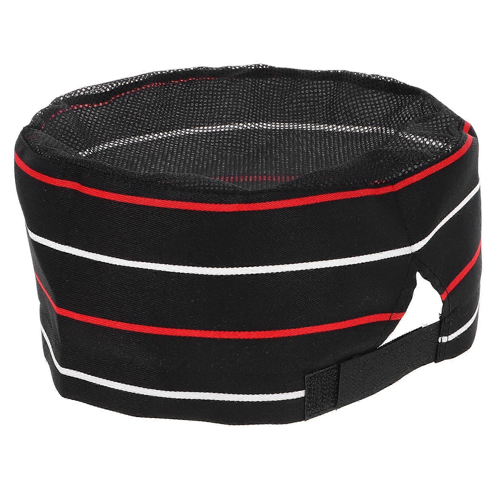 Adjustable Size Chef Head Wrap for Chefs and Service Staff Breathable and Comfortable Kitchen Cap Suitable for Restaurants and Home Cooking 1Pcs