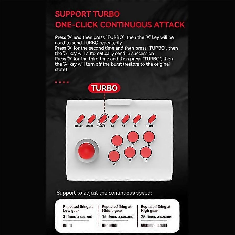 For Arcade Game Console Bluetooth Controller For 3