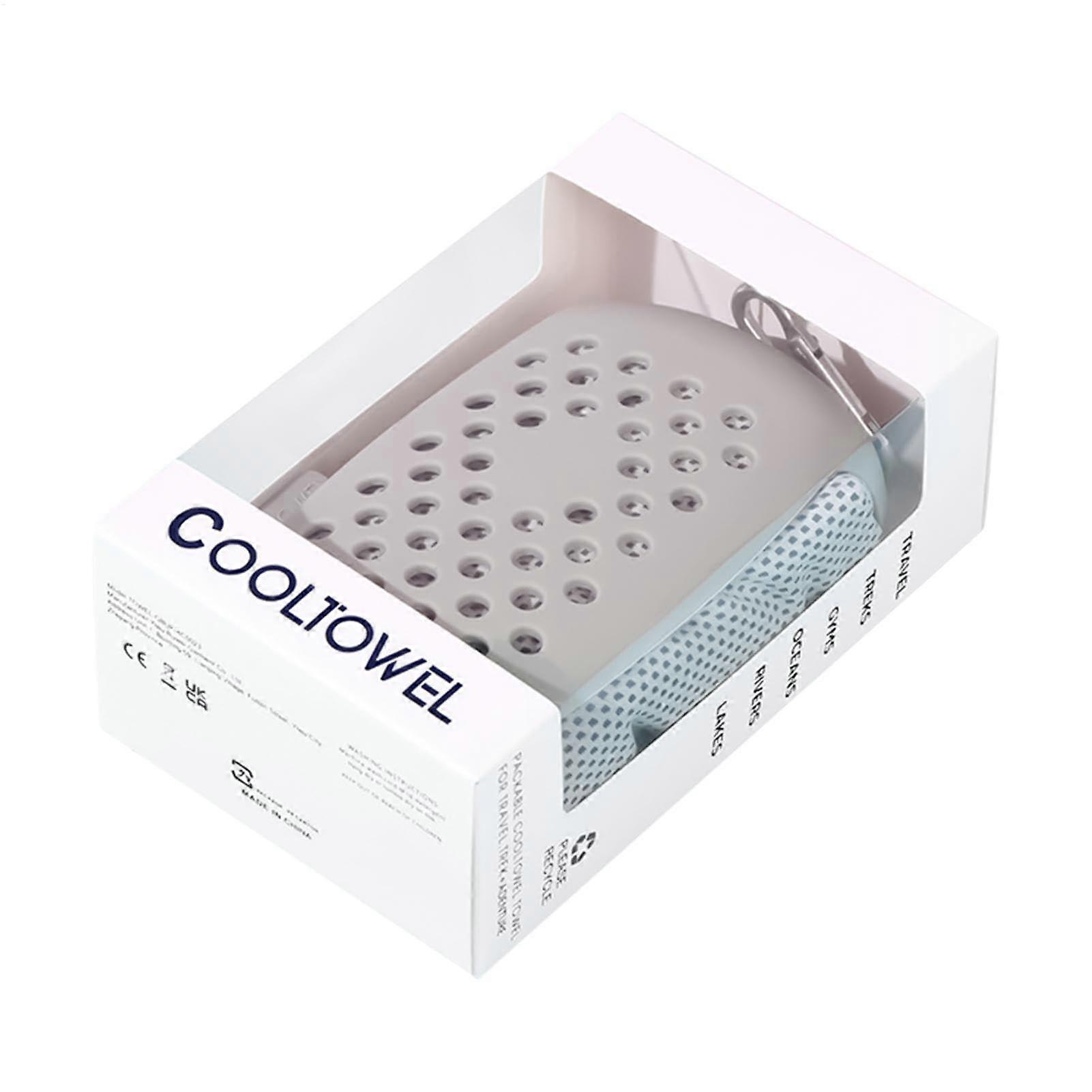 Cooling Towels Ash For Hot Weather MoistureWicking Ice Towel Breathable Soft Sports Rag For Yoga Gym Running Camping