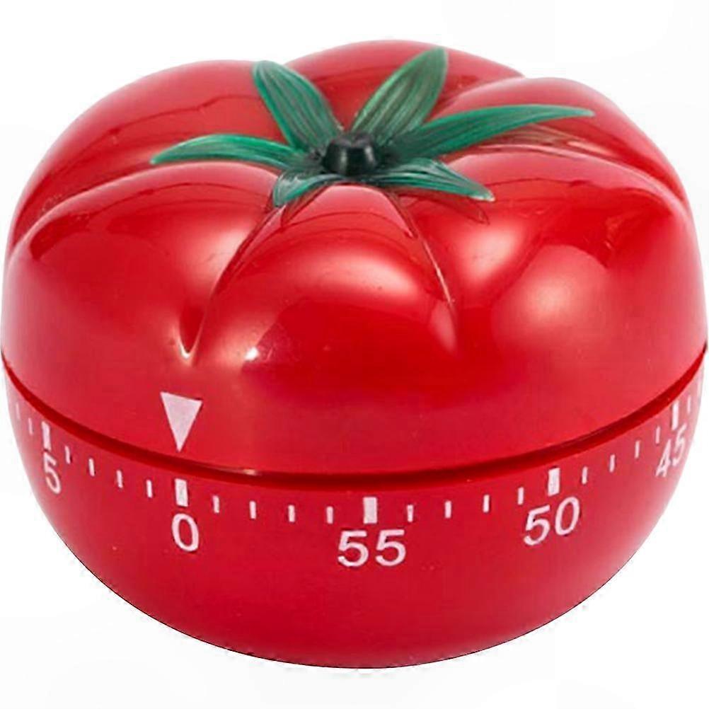 Cartoon Tomato-Shaped Kitchen Timer for Cooking and Baking Time Management Reminder Tool