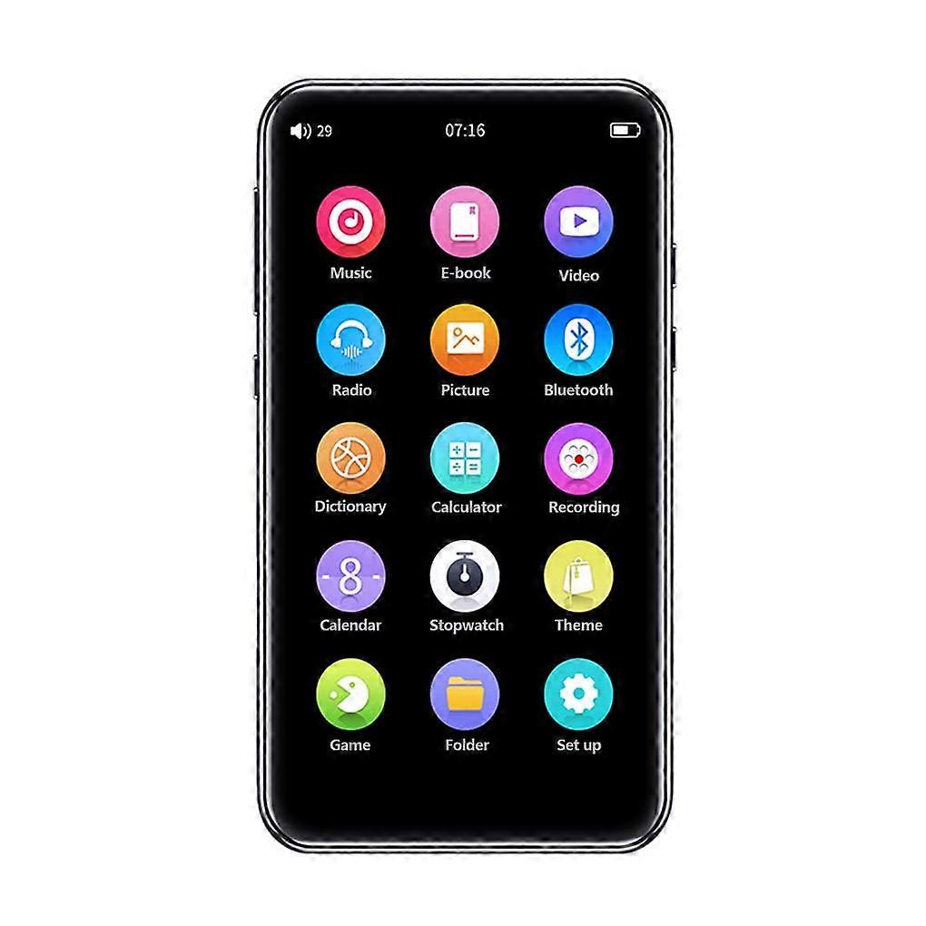 4-inch Portable Bluetooth-compatible 5.0 MP5 Player Multifunctional Dictionary Radio Rechargeable Music Players Birthday