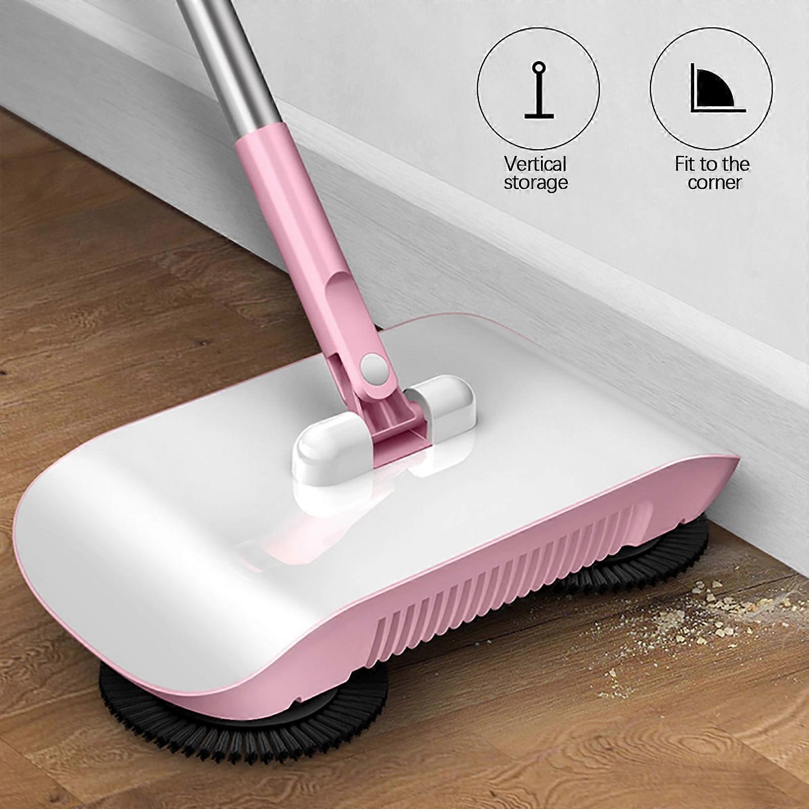 SHENGXINY Mop And Brooms Accessories Clearance Hand Push Sweeper Household Lazy Three-In-One Suction Sweeper Cleaning Machine Floor Stall