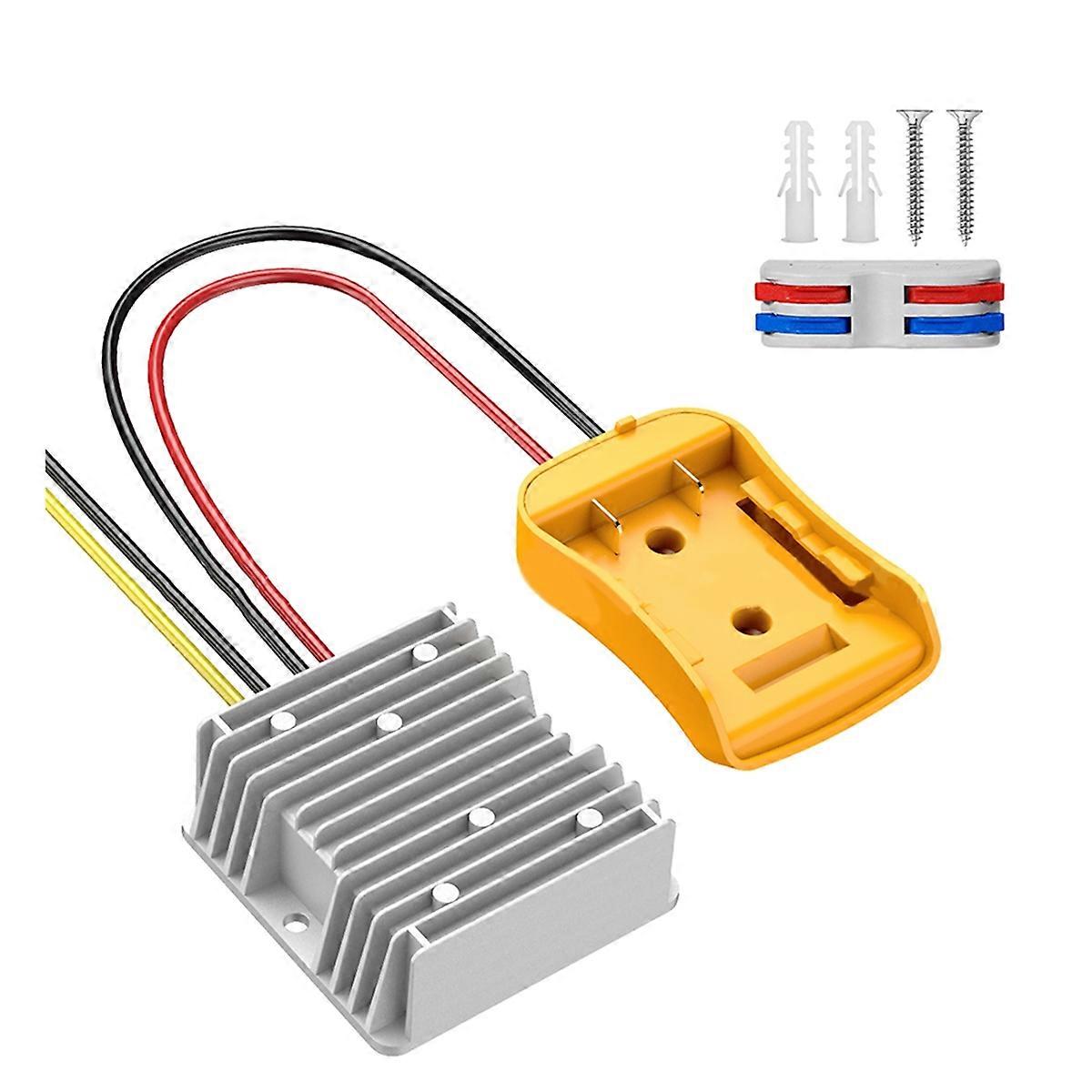 Converter Adapter for DC 18V to 12V 20A 240W Adapter Automatic Buck Boost Voltage Regulator for RC C