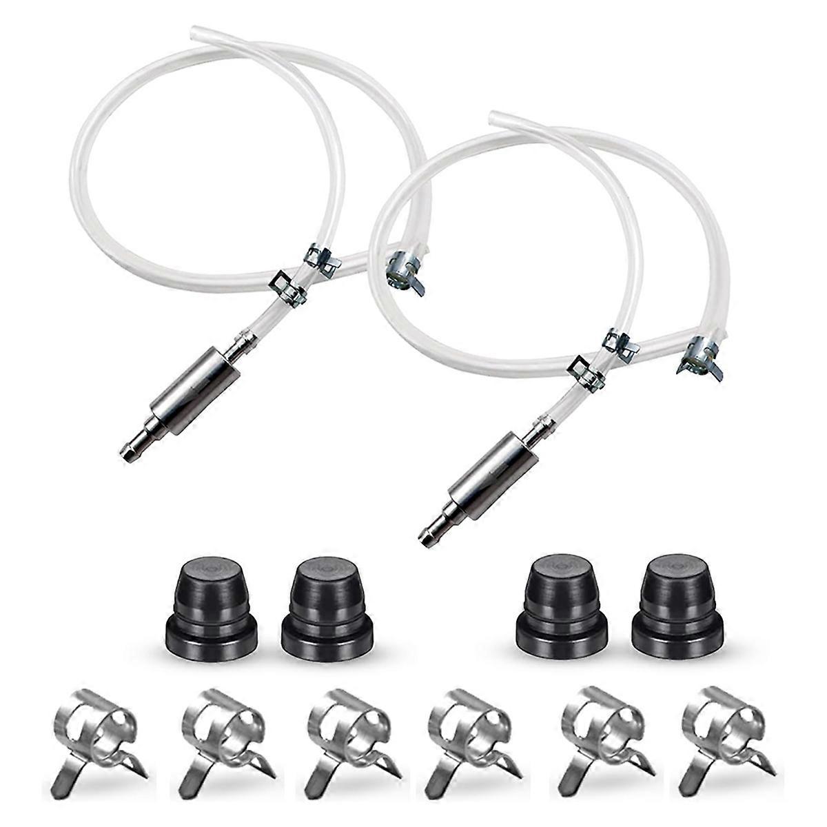 Brake Bleeder Hose - One Way Check Valve Tube Bleeding Tool Kit for Car Motorcycle Clutch, Universal