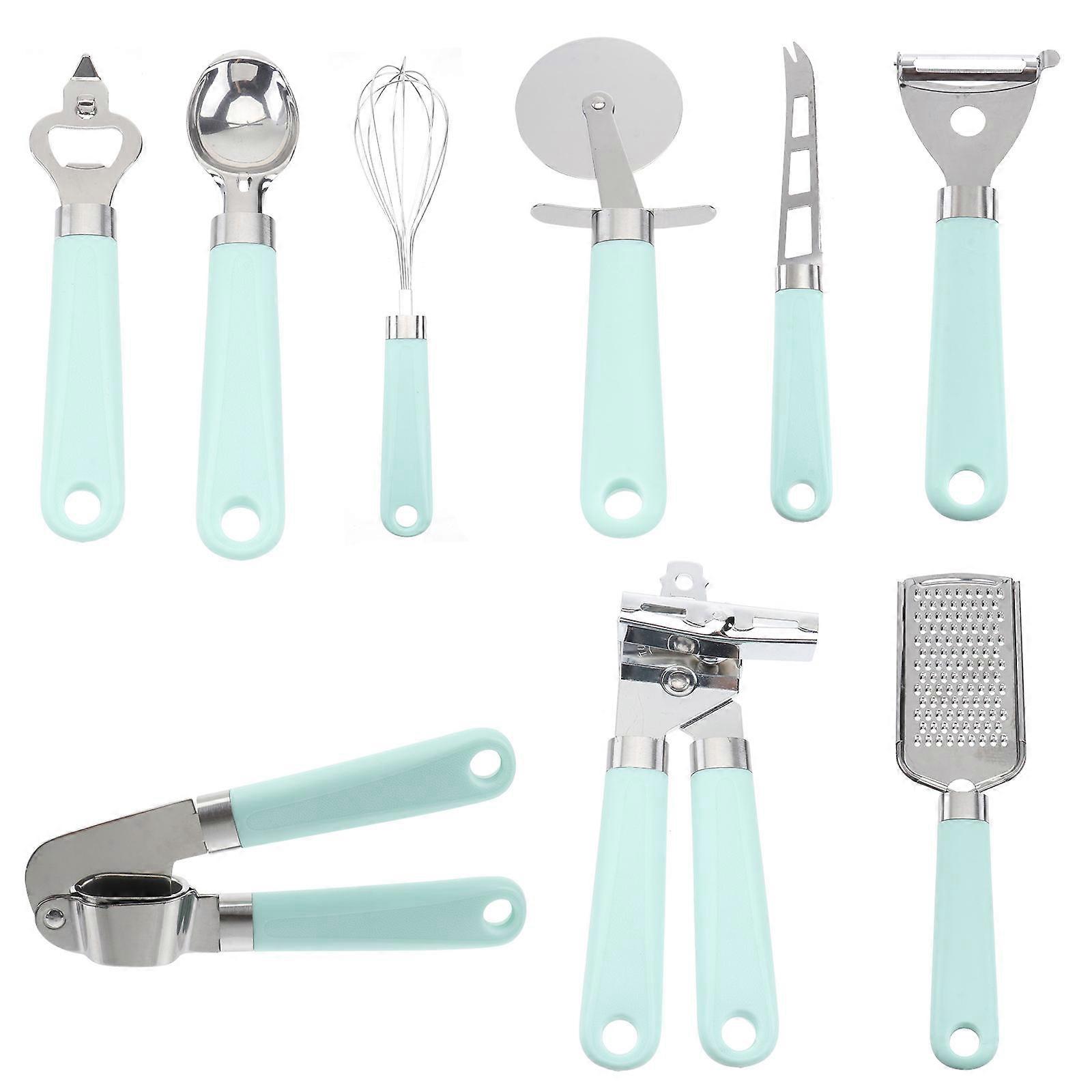 Cooking Utensils Set Kitchen Baking Tools with Plastic Handle 1Set