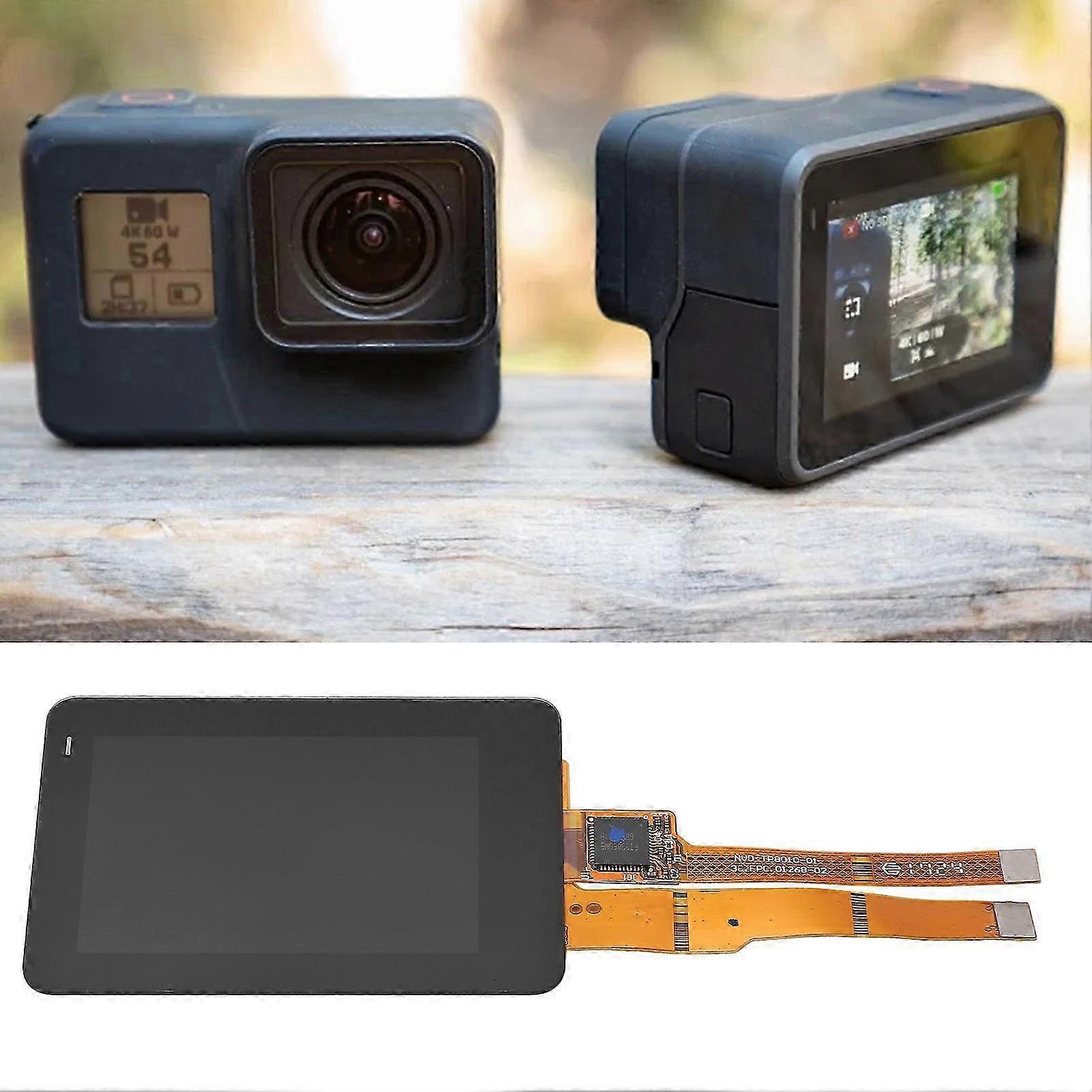 2025 LCD Display Screen with Touch Camera Replacement Repair Parts for Hero 6 7 Black Action Camera