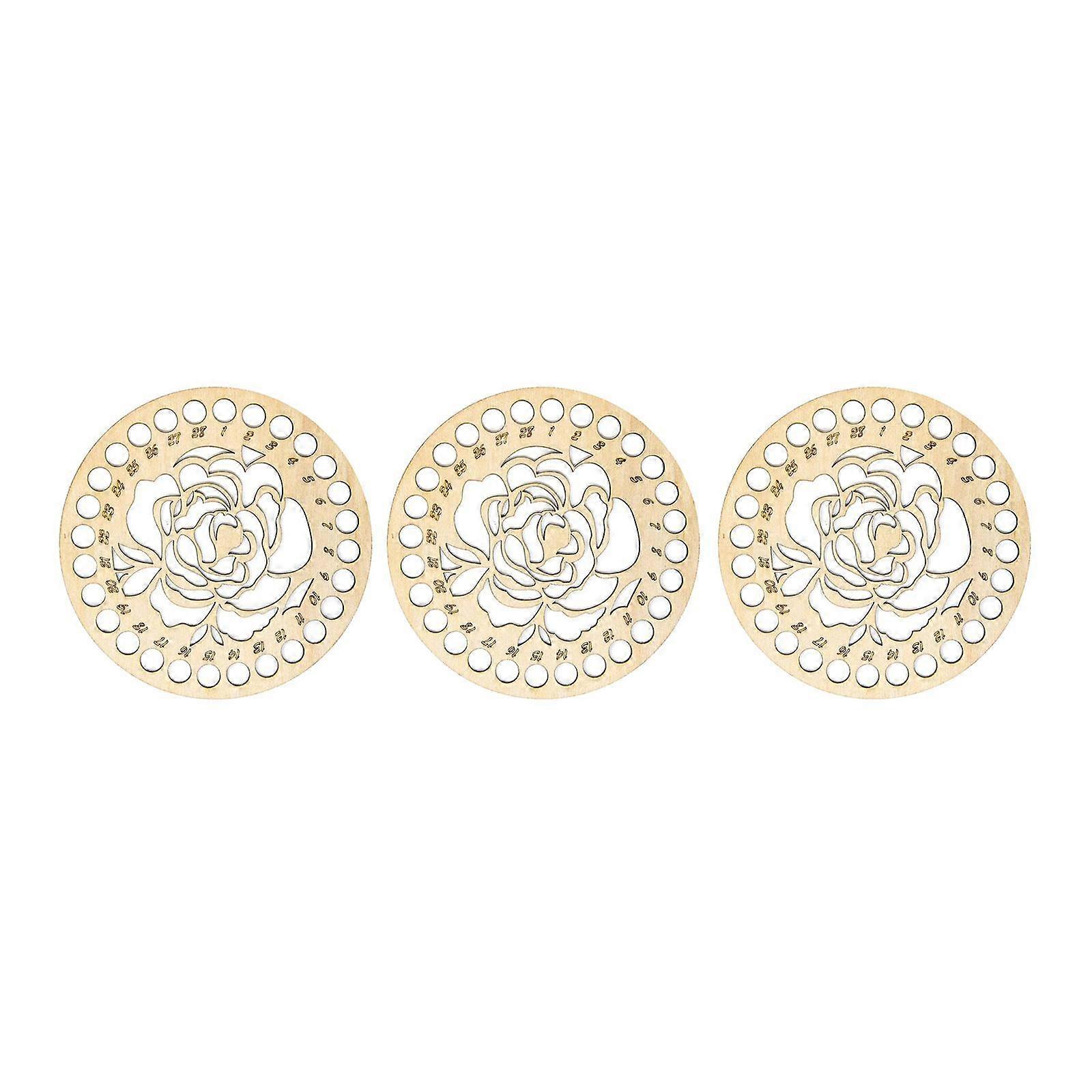 3x Embroidery Floss Organizer Cross Stitch Thread Holder Storage Tool Rose