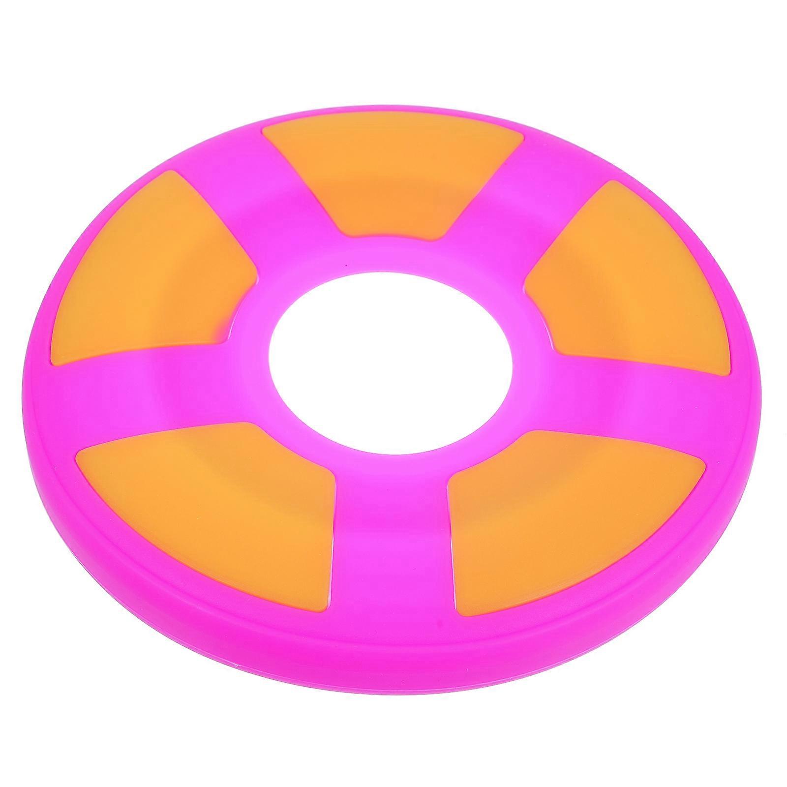 Silicone Pet Flying Disc Toy for Dog Fetch and Interactive Play 2Pcs