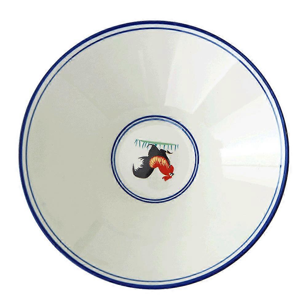 White Ceramic Ramen Bowl for Soup Serving 2Pcs Practical Noodle Bowls