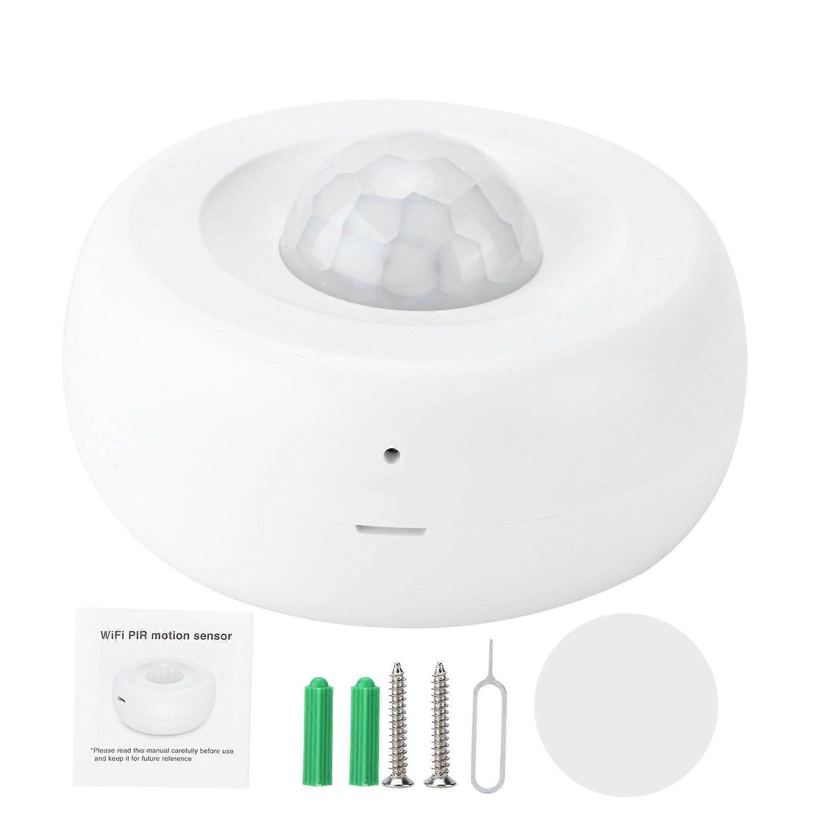 Intelligent WiFi PIR Motion Sensor 360 Detection USB Charging Ceiling Wall for TUYA DC5V 2A