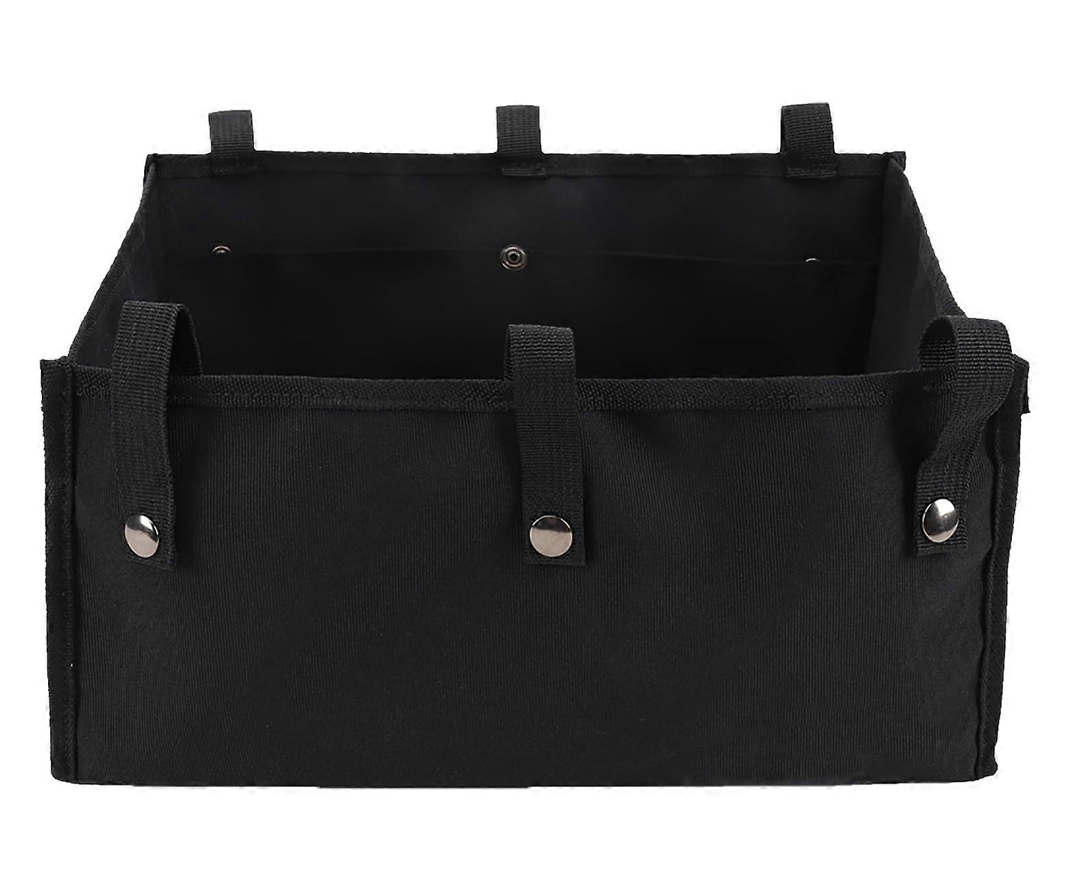 Walker Bag Under Seat For Four Wheel Rollator Tote Organizer Pouch Under Seat Storage Medium Black