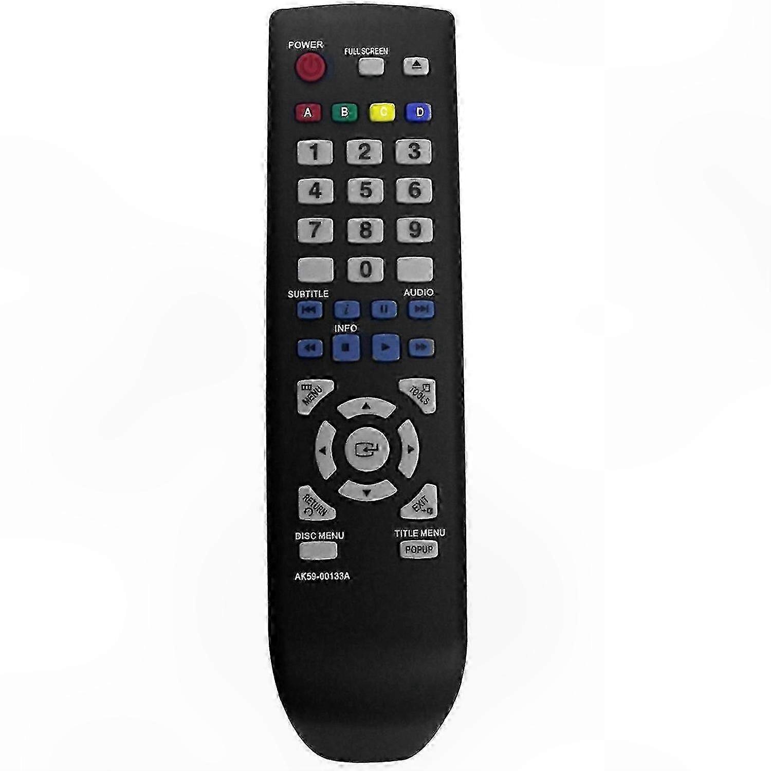 Universal Remote Control for Blu-Ray Players Compatible with Multiple Brands