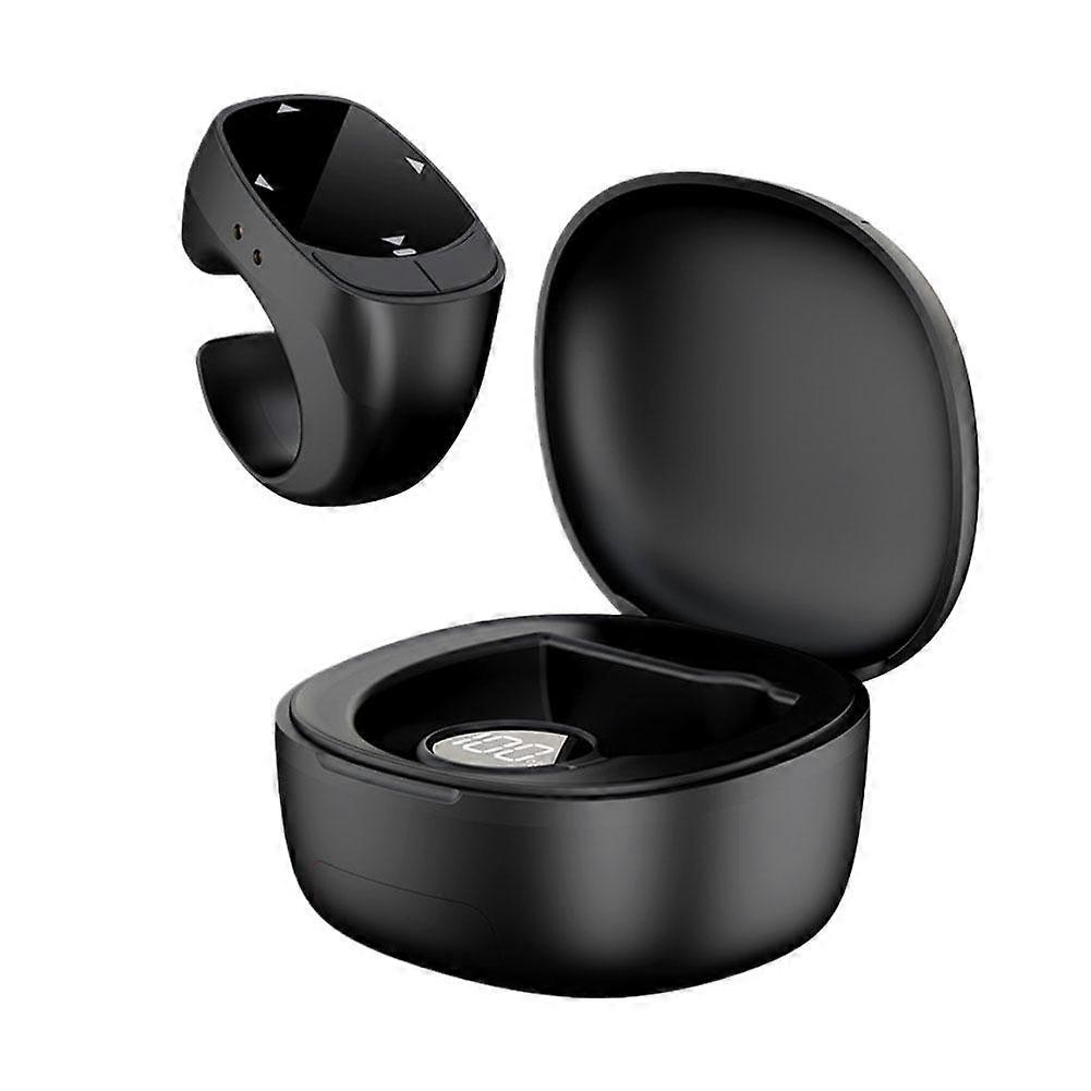 Bluetooth Page Turner Remote Mouse Multi Function Touch Control For Phone Tablet Music Photo Ebook Black White