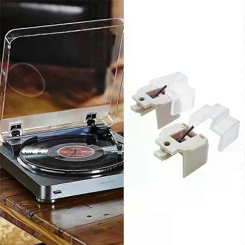 GROCE-2 Pack ATN3600L Diamond Record Player Needles Replacement For Audio-Technica AT-LP60 Vinyl Record Player