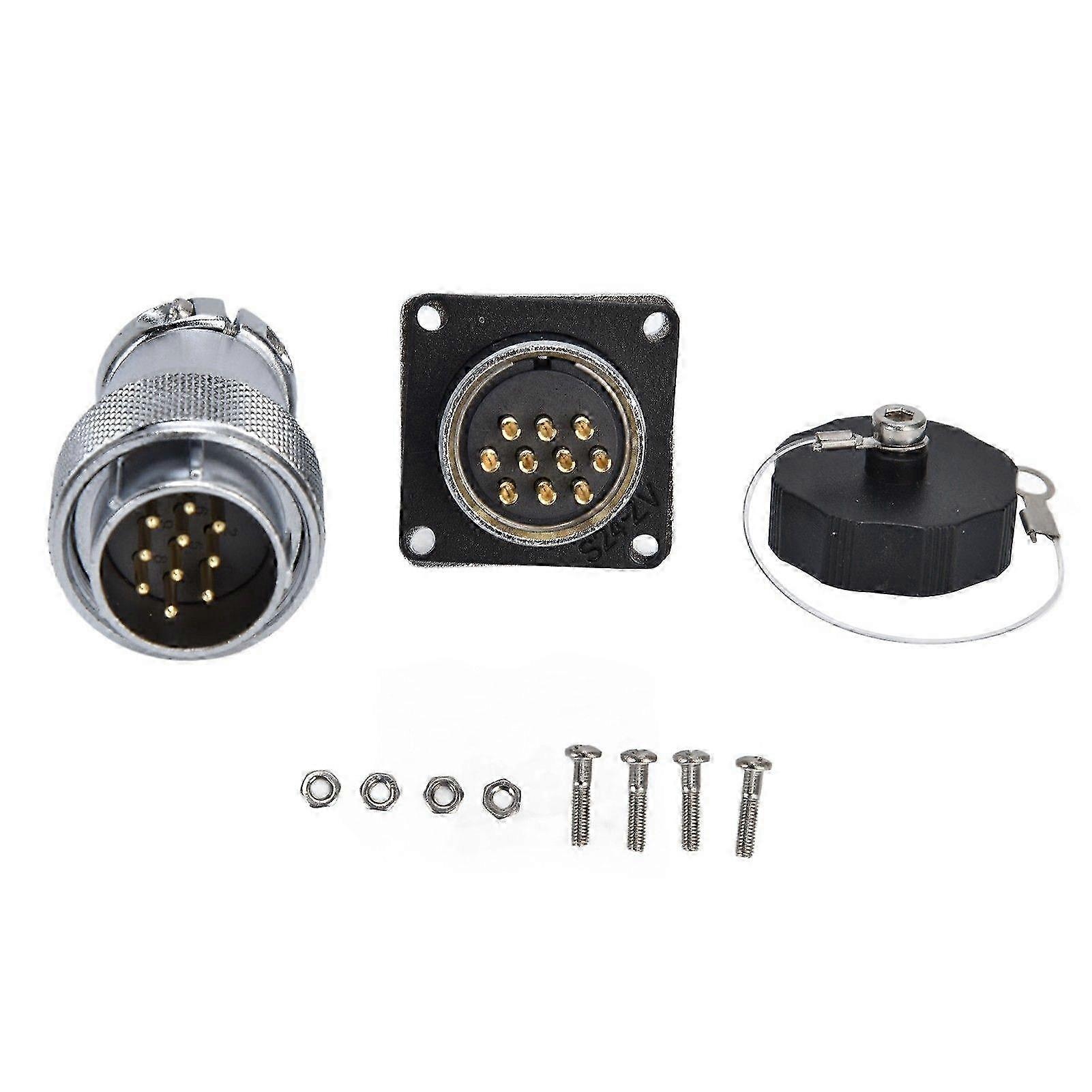 500V WS24 Aviation Plug Socket Connector Waterproof Power Connector for Aviation Plug Socket