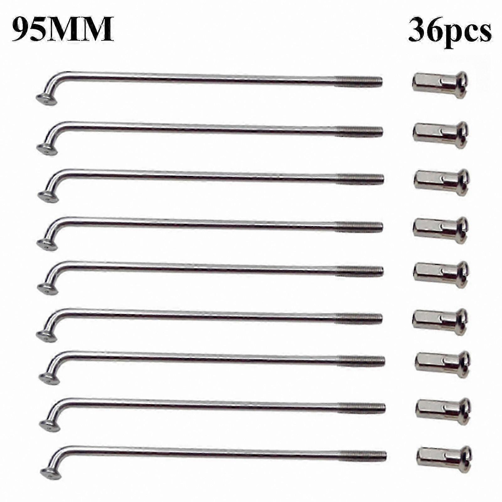 36-Pack Durable Lightweight Spokes for Mountain Bikes