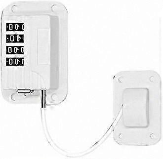 Adjustable Combination Lock for Refrigerator - Child Safety Fridge Lock Box (Pack of 1)