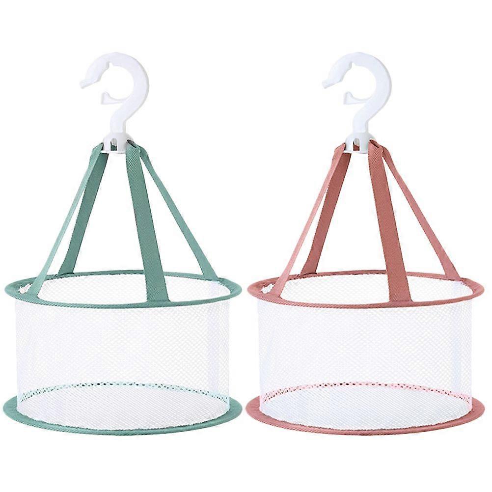 2Pcs Mesh Sponge Puff Dry Basket Makeup Puff Drying Basket Underwear Drying Net