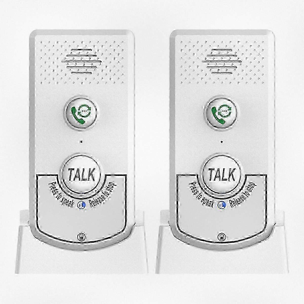 Wireless Intercoms for Home with Voice Bidirectional Functionality for Long-Distance Communication, Suitable for Seniors - Yvan Model
