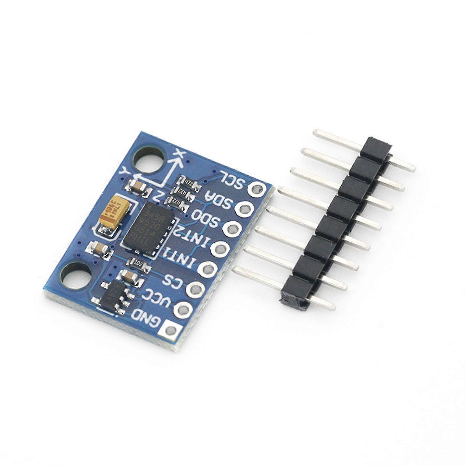1/3/5Pcs GY-291 ADXL345 3‑5V Triaxial Accelerometer Tilt Angled Module Accelerometer Module Tilt Angled Module Multicolor