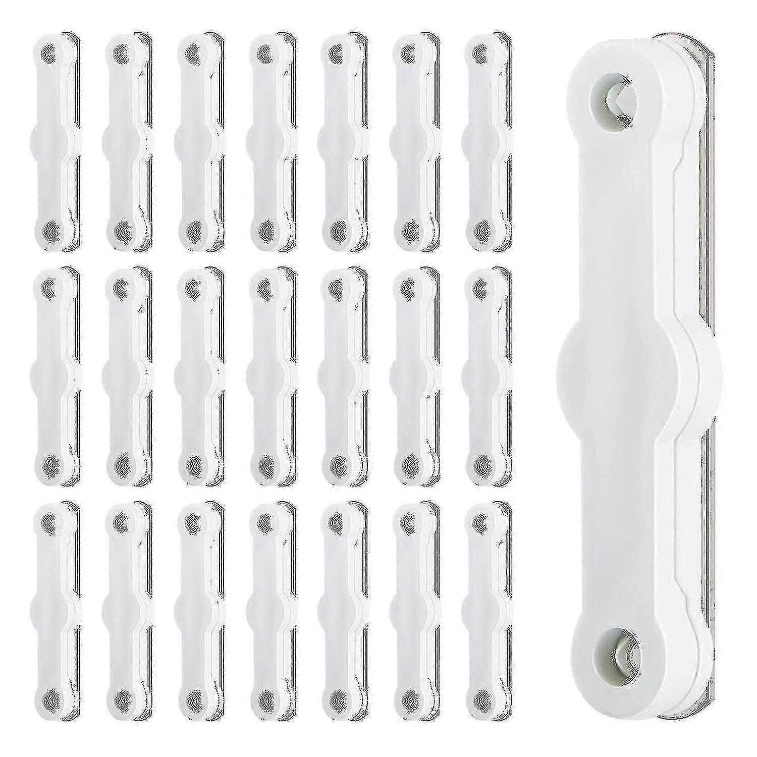 Magnetic strips for fly screens, 22 self-adhesive pieces for insect mesh