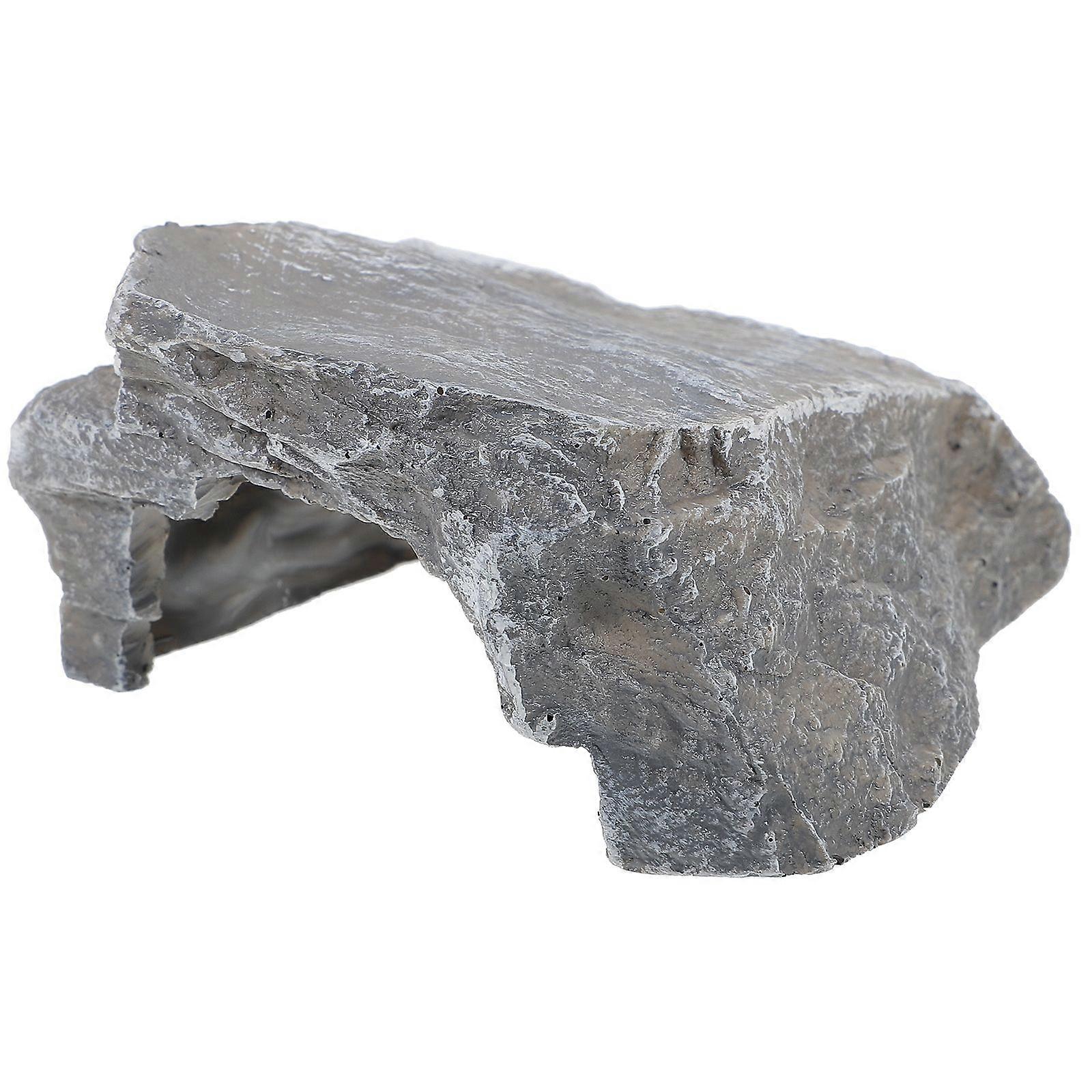 鮮やかな爬虫類の洞窟テラリウム爬虫類の隠れ家装飾テラリウムの装飾テラリウムアクセサリー