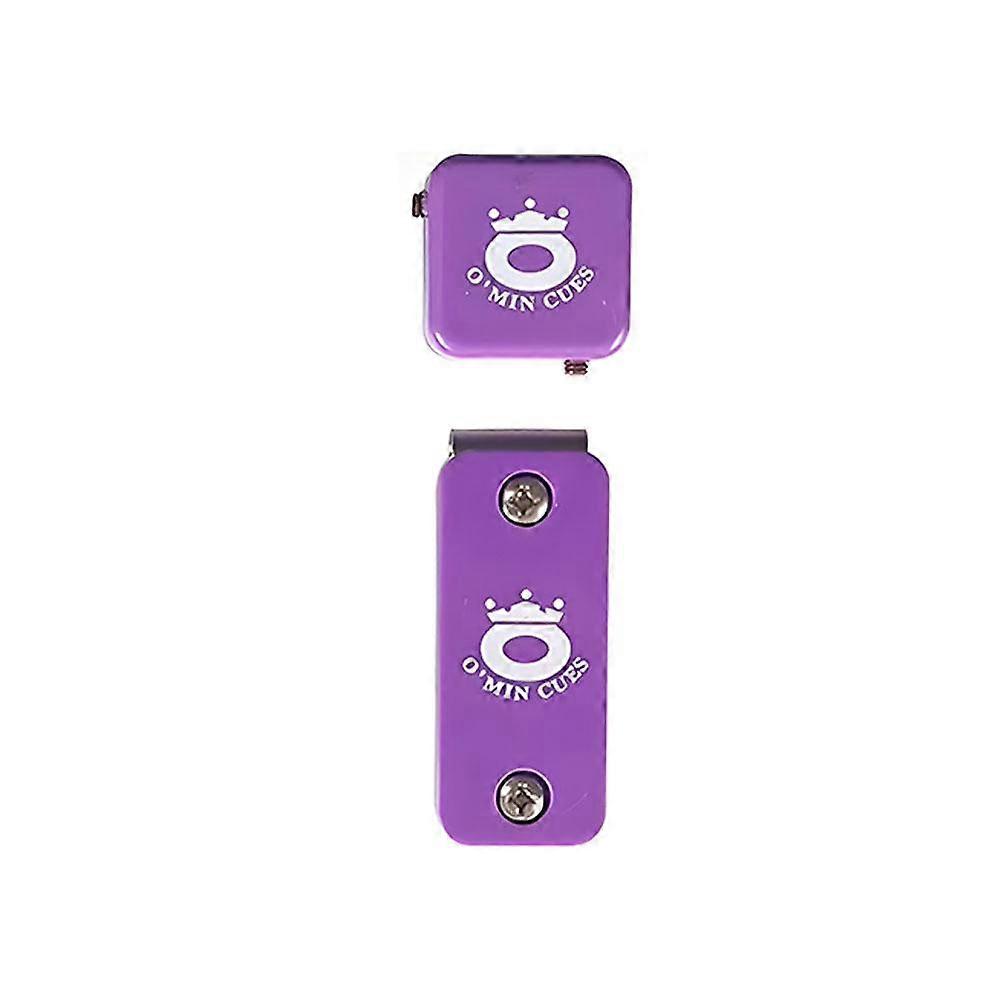 Magnetic Billiard Chalk Holder with Belt Clip Strong Magnet Adjustable Split Design for Easy Installation