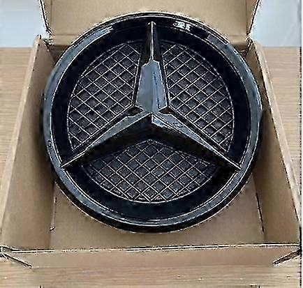 Γκριλ Neue Stern Έμβλημα Schwarz Λογότυπο 2012-2018 W205 W212 W176 W218
