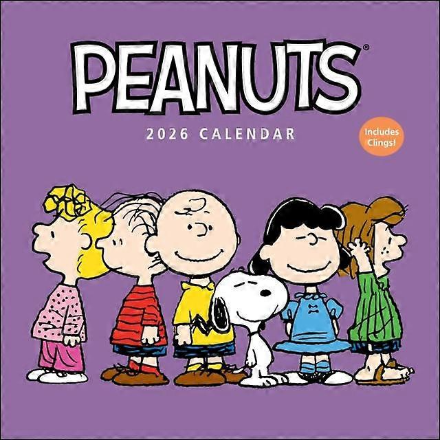 Peanuts 2026 Wall Calendar by Charles M. Schulz Calendar Book