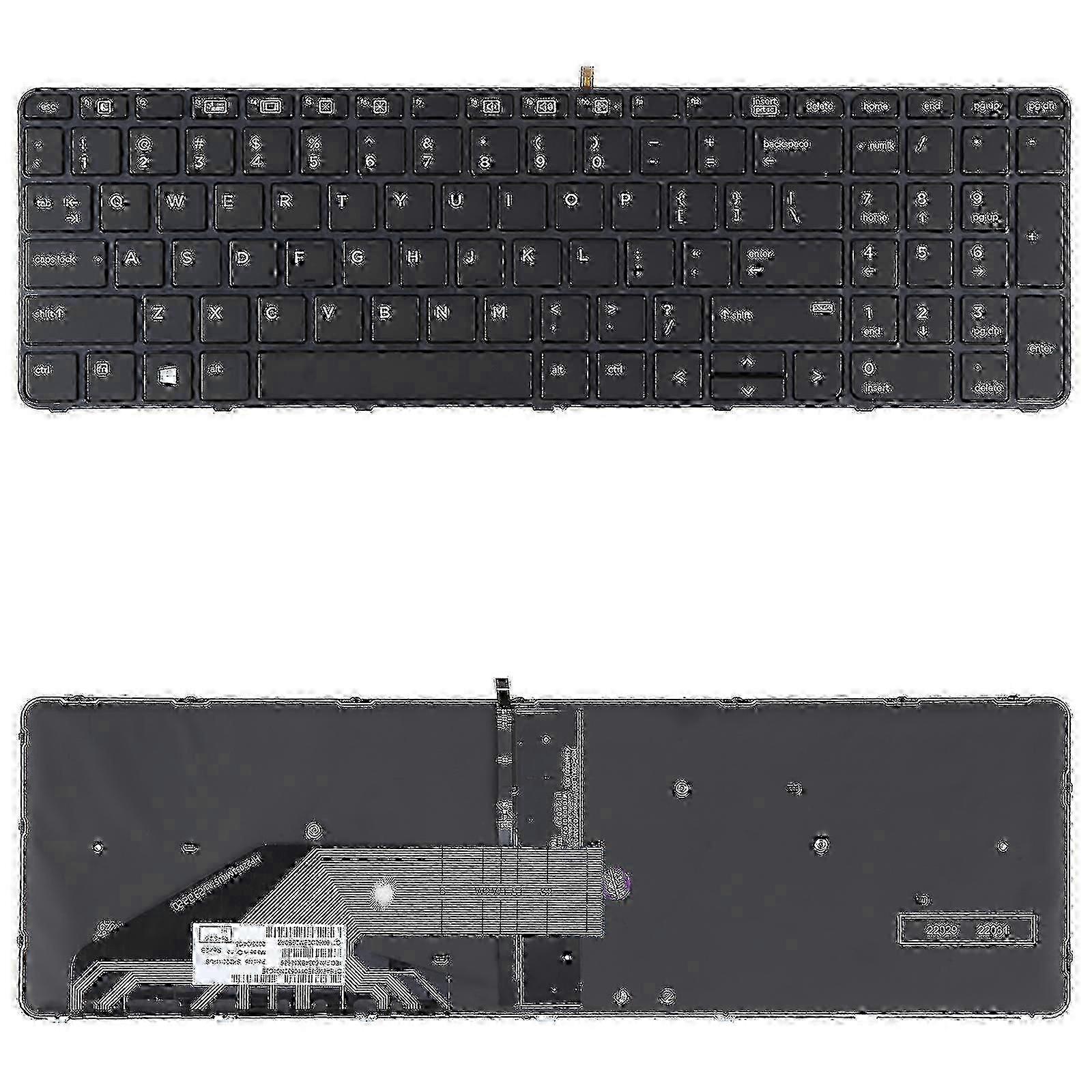 For HP Probook 650 G2 G3 655 G3 450 G3 841137-001 US Version Keyboard with Backlight
